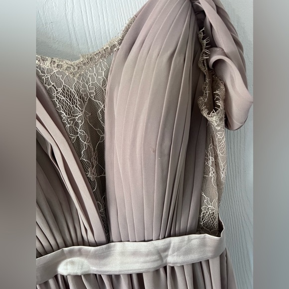 Formal Maxi Dress Spaghetti Strapped & Off the Shoulder Size 4 - Picture 5 of 14